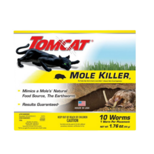 Tomcat Mole Killing Worms